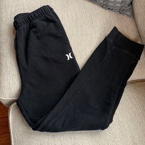 Hurley black pants like new XL